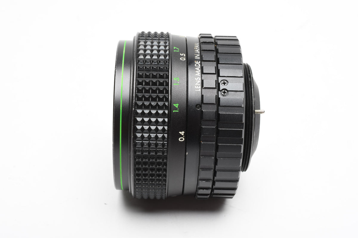 Hanimex Automatic MC 35mm F2.8 lens, M42 Mount w/Caps, Good