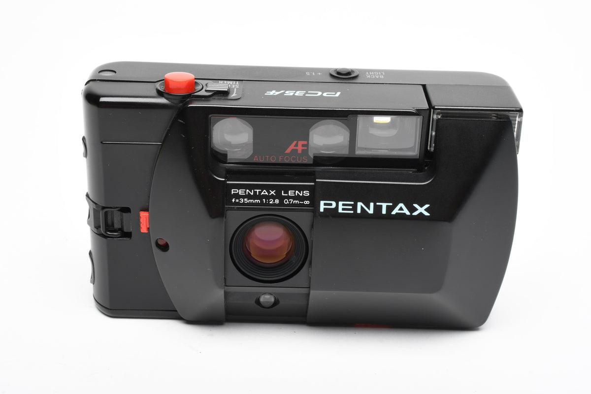 Pentax PC35AF 35mm Point&Shoot camera w/35mm f2.8 Prime, w/Case and Manual, New Seals, Great!