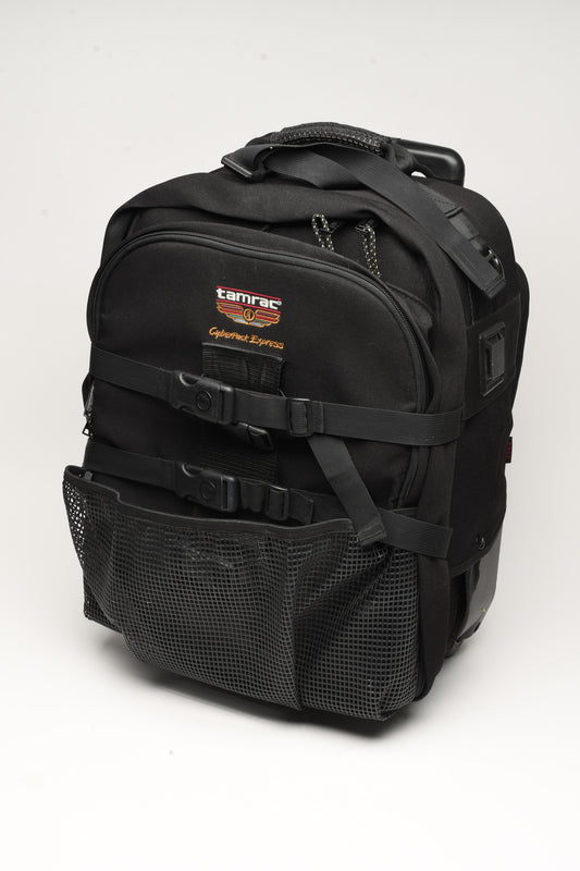 Tamrac 5265 CyberPack Express Rolling Camera Photo Backpack, Great design