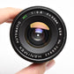 Hanimex Automatic MC 35mm F2.8 lens, M42 Mount w/Caps, Good