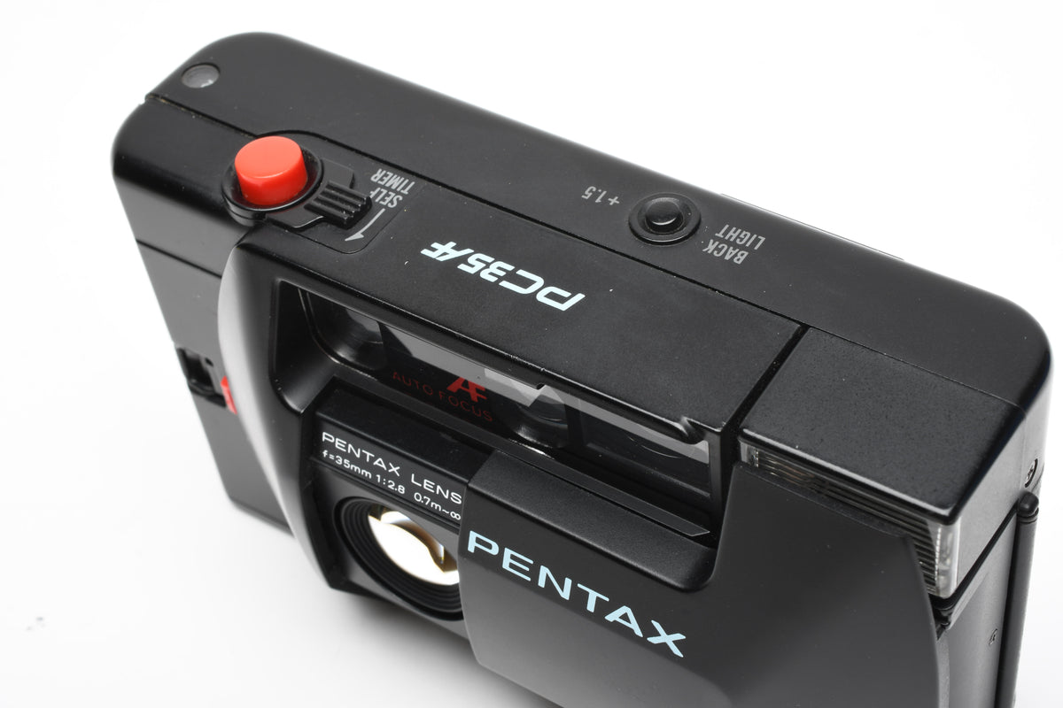 Pentax PC35AF 35mm Point&Shoot camera w/35mm f2.8 Prime, w/Case and Manual, New Seals, Great!