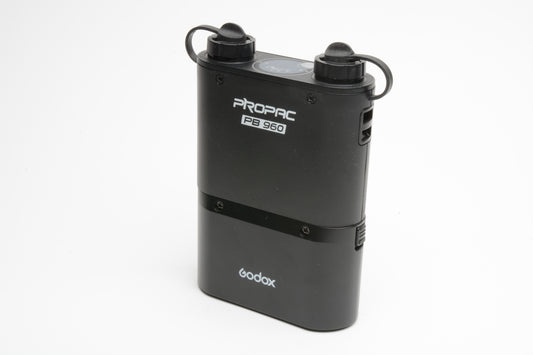 Godox Propac PB 960 w/Good charged 5800mAH battery + Charger, tested, great!