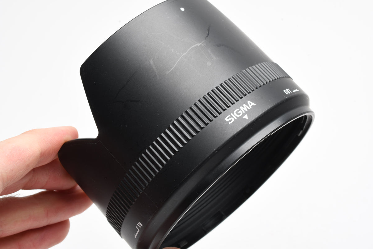 Sigma LH 850-03 35mm Full Size Hood for 85mm f1.4 EX DG HSM Lens 77mm