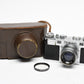 Nikon S 35mm rangefinder MIOJ w/Nikkor-H 5cm f2, Collector, Needs CLA