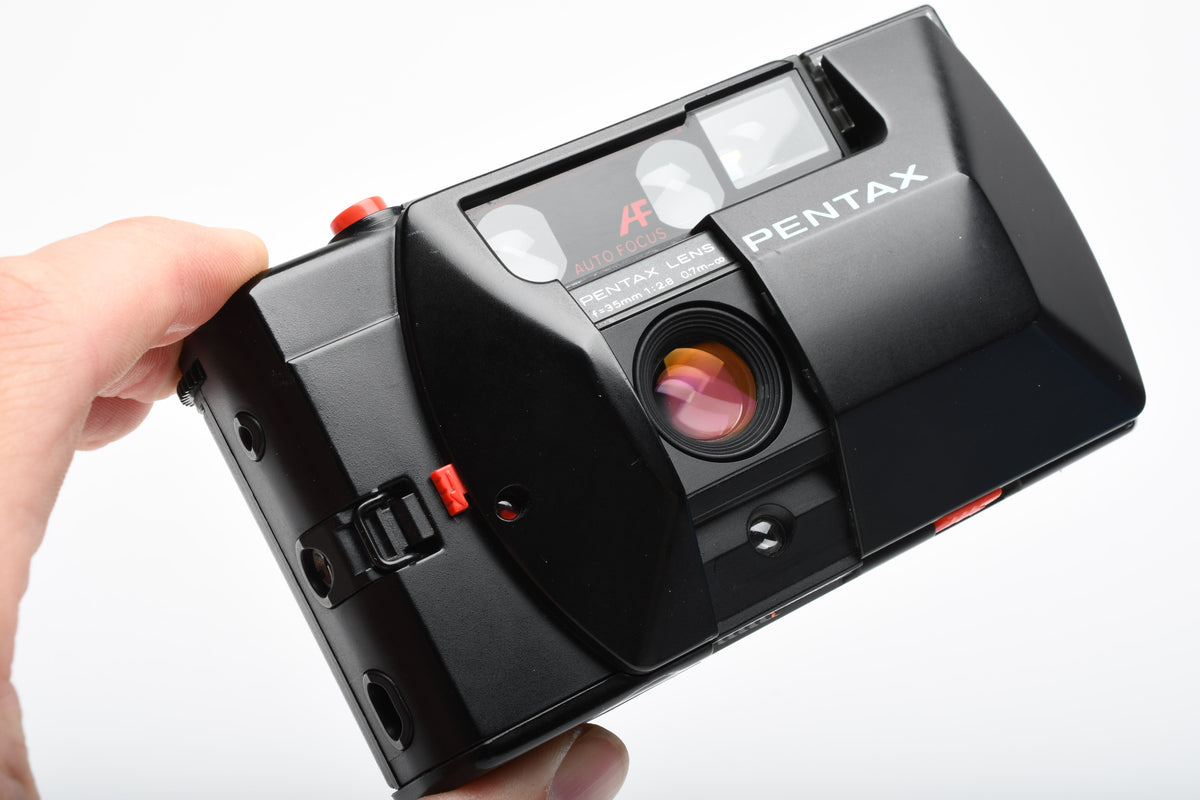 Pentax PC35AF 35mm Point&Shoot camera w/35mm f2.8 Prime, w/Case and Manual, New Seals, Great!