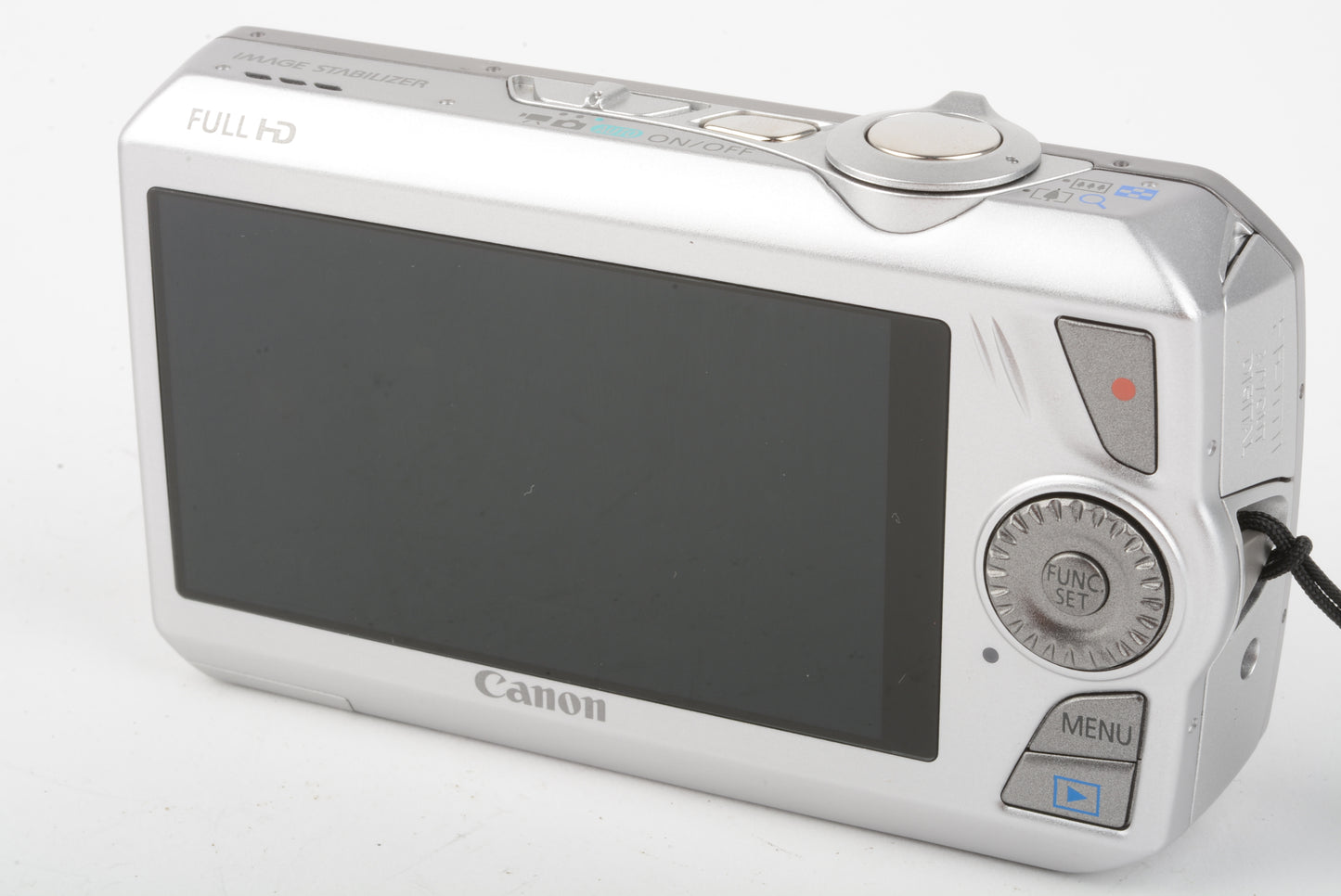 Canon PowerShot SD4500 IS 10MP Full HD Digital Point&Shoot w/batt+charger+SD+case