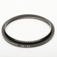 Minolta 52-55mm step up ring (55mm filters on 52mm diameter)