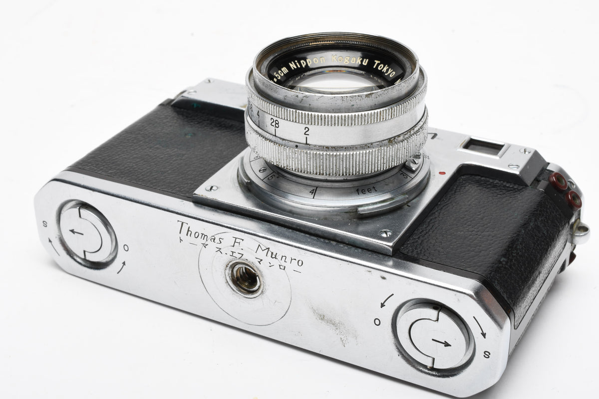Nikon S 35mm rangefinder MIOJ w/Nikkor-H 5cm f2, Collector, Needs CLA