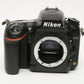 Nikon D750 DSLR Body w/2X batts, charger, strap, manuals, boxed 45K acts