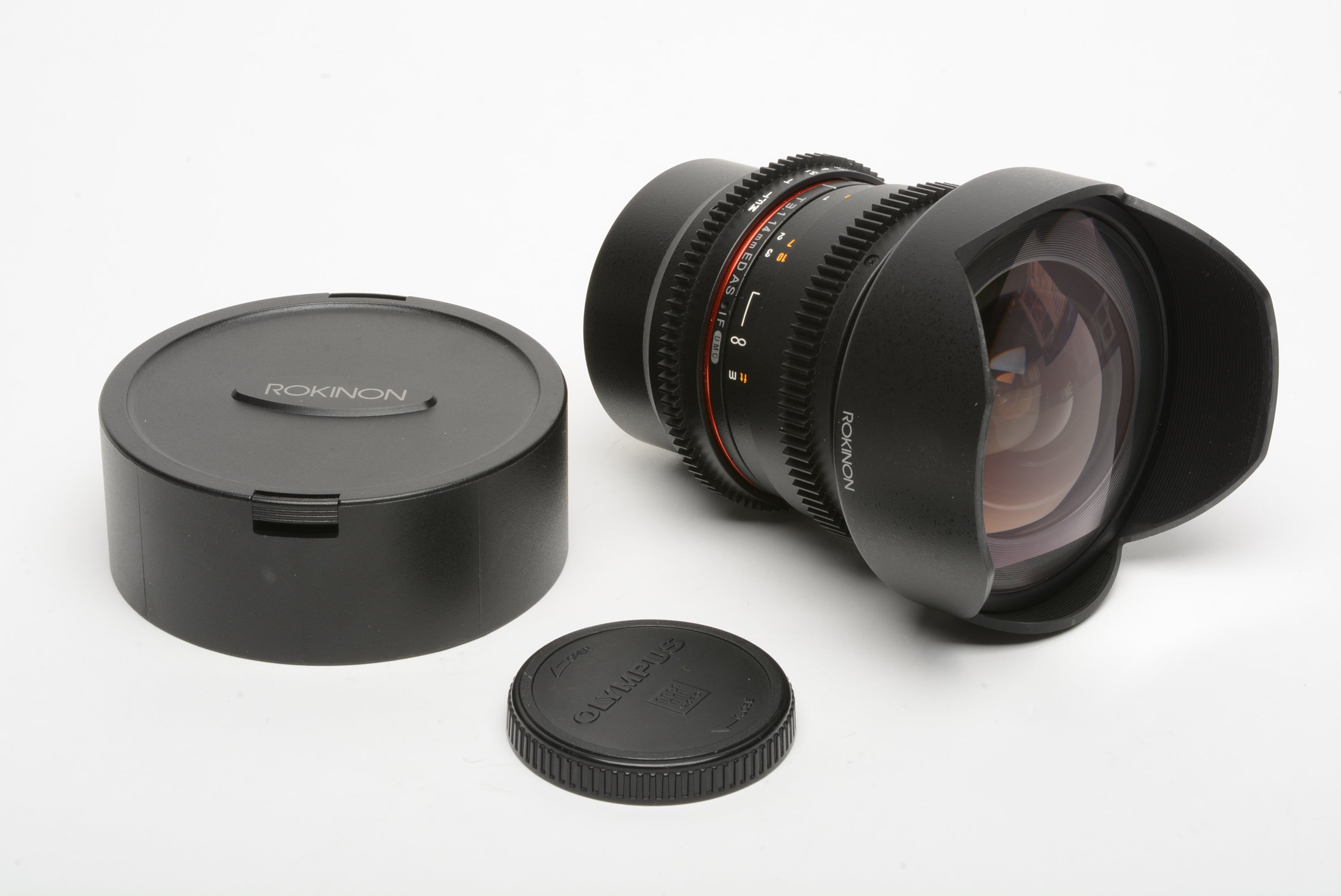 Rokinon 14mm T3.1 ED AS IF UMC Cine DS Lens for Micro Four Thirds