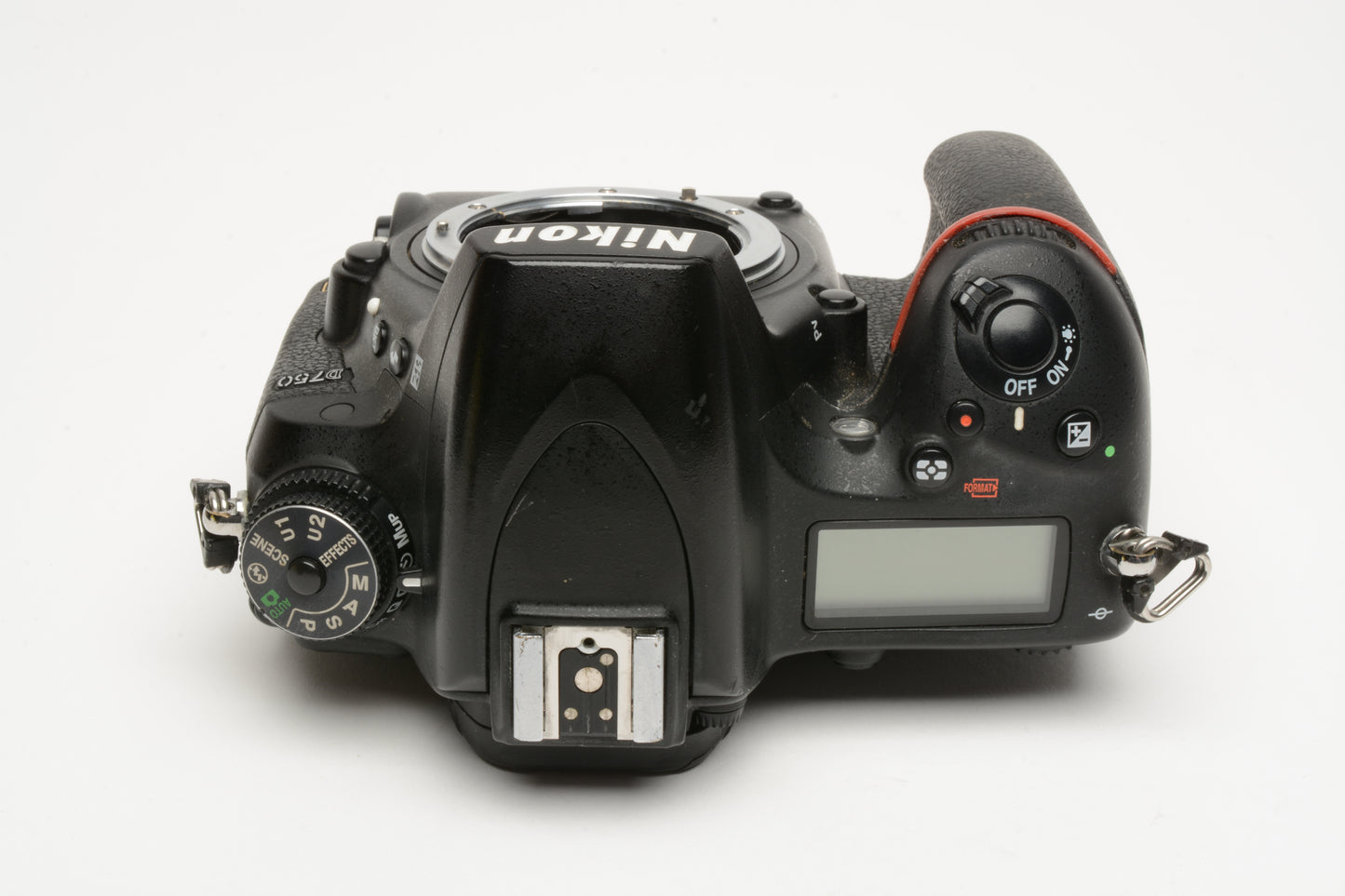 Nikon D750 DSLR Body w/2X batts, charger, strap, manuals, boxed 45K acts