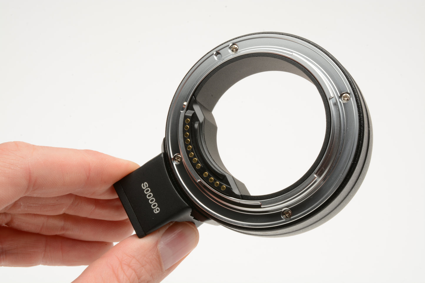 Commlite AF Adapter Canon EF to EOS R mount, caps, works great