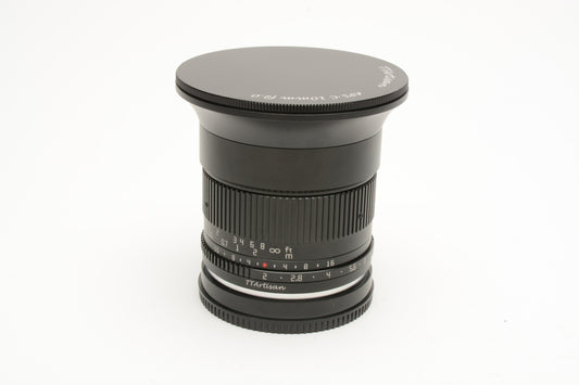 TT Artisan DI Optical 10mm f2 for Sony E-Mount, Mint-