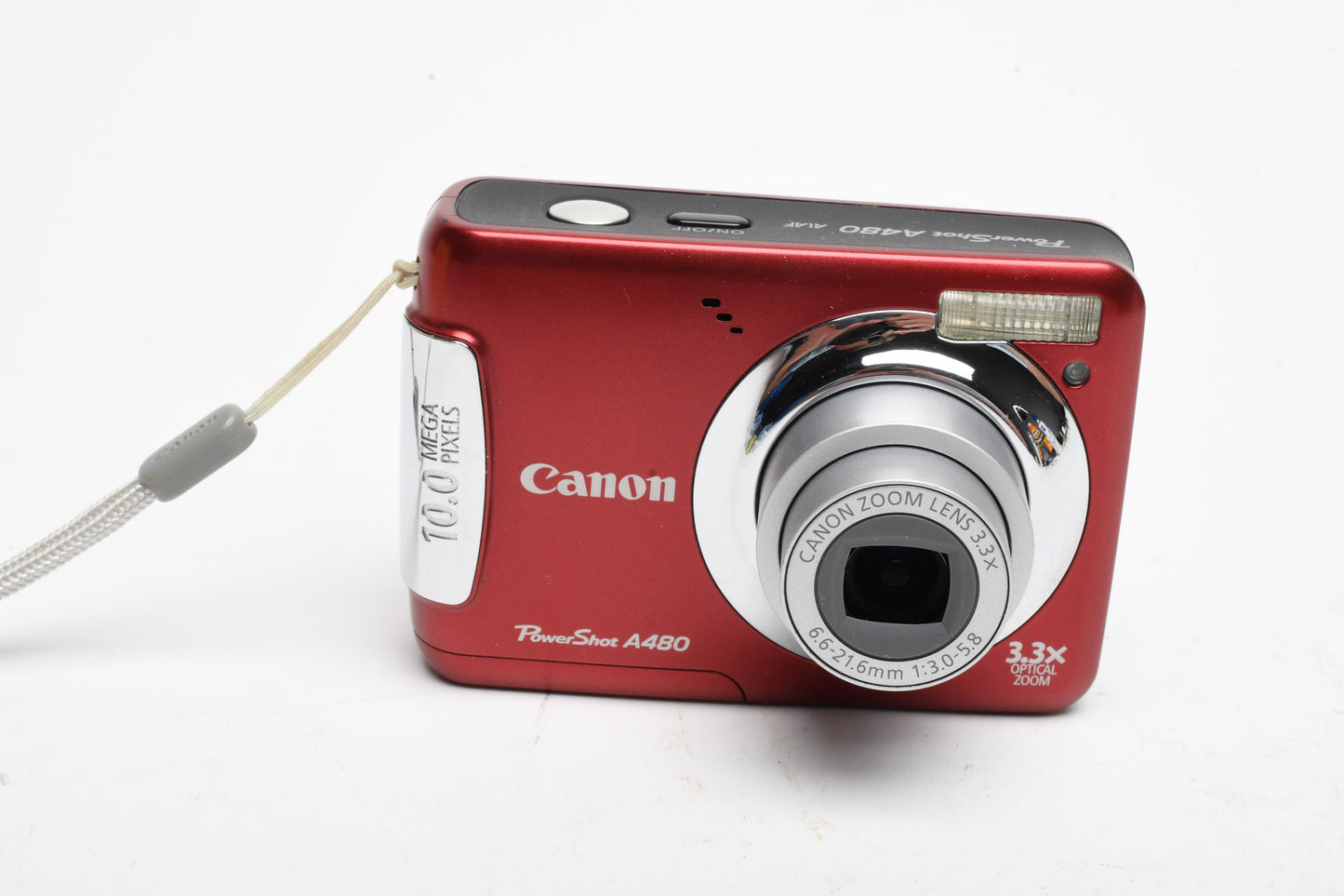 Canon PowerShot A480 10MP Digital Point&Shoot camera, Clean, Tested
