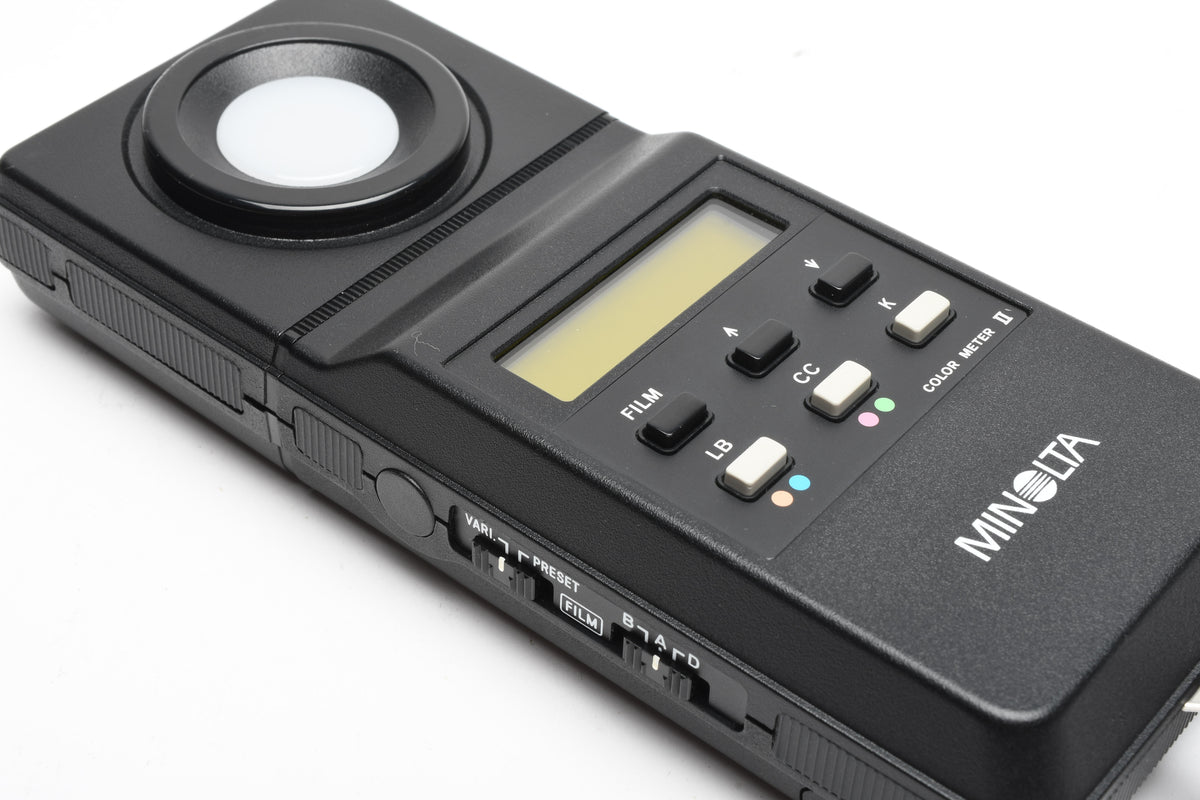 Minolta Color Meter II w/Case, fully tested, works great, Accurate