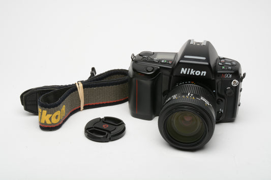 Nikon N90s 35mm SLR Body w/Nikkor AF 35-105mm zoom, Works great!! Nice