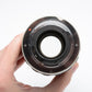 Soligor 200mm f3.5 for Konica AR Mount, UV, caps + case, nice!