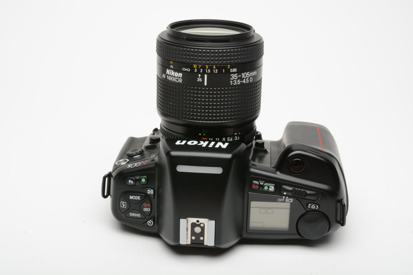 Nikon N90s 35mm SLR Body w/Nikkor AF 35-105mm zoom, Works great!! Nice
