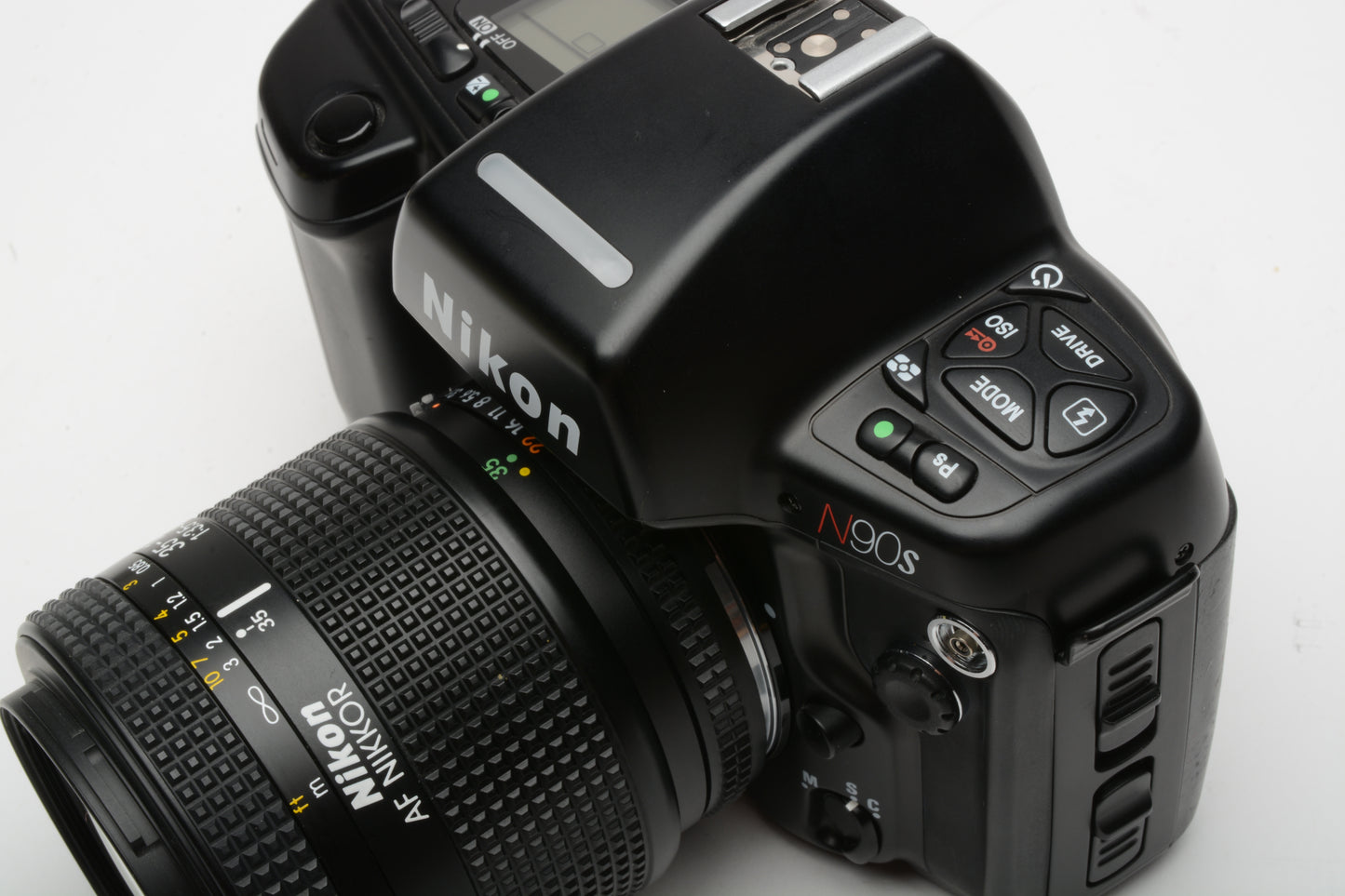 Nikon N90s 35mm SLR Body w/Nikkor AF 35-105mm zoom, Works great!! Nice