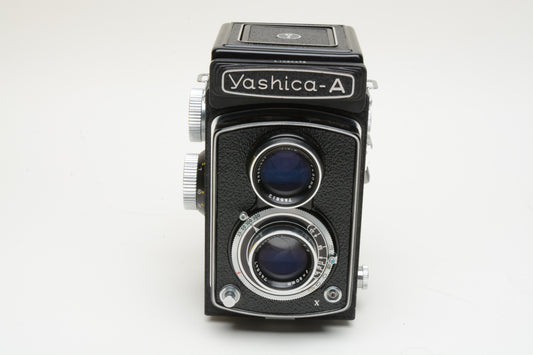 Yashica Model A TLR camera, Boxed, case, strap, MINT-, Nice!!