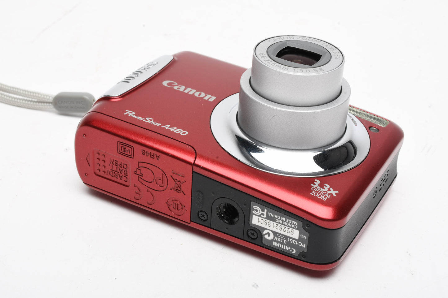 Canon PowerShot A480 10MP Digital Point&Shoot camera, Clean, Tested