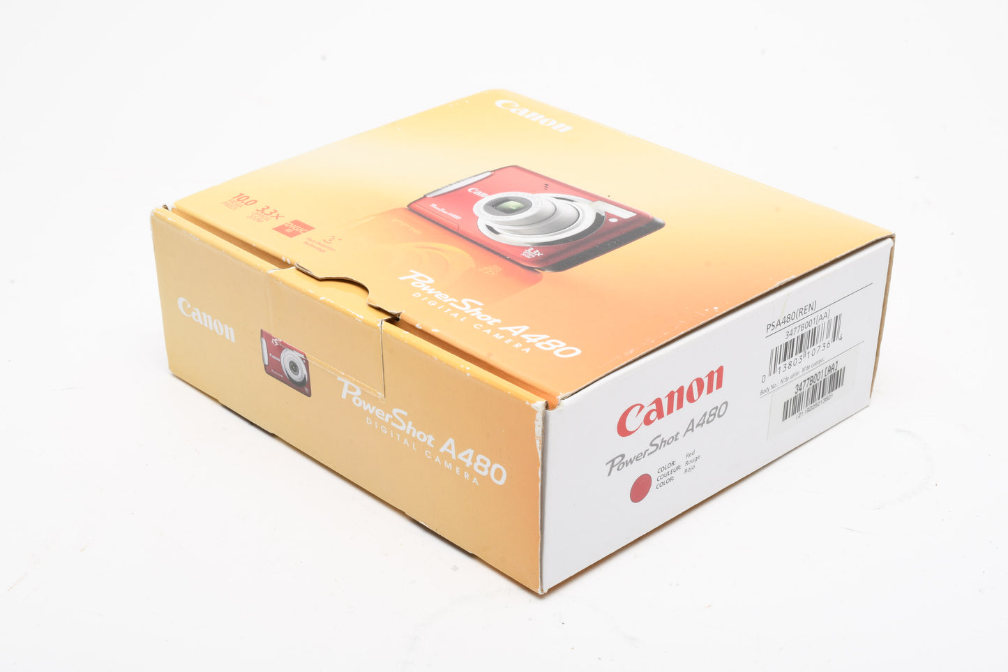 Canon PowerShot A480 10MP Digital Point&Shoot camera, Clean, Tested