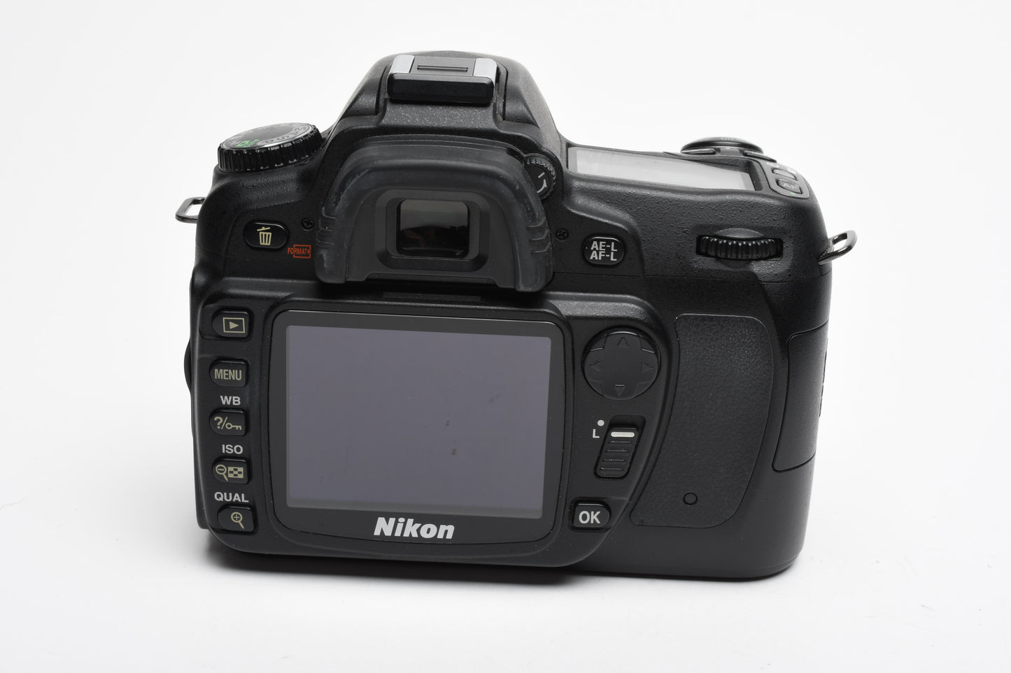 Nikon D80 DSLR body, batt+charger+strap, 4798 Acts, + Manual