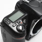 Nikon D80 DSLR body, batt+charger+strap, 4798 Acts, + Manual