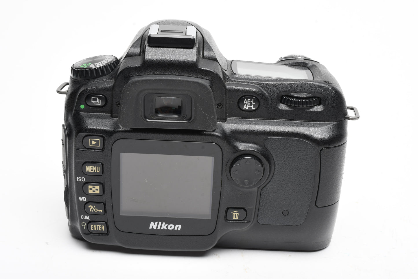 Nikon D50 DSLR body w/18-55mm f3.5-5.6G ED, batt, charger, 12K Acts