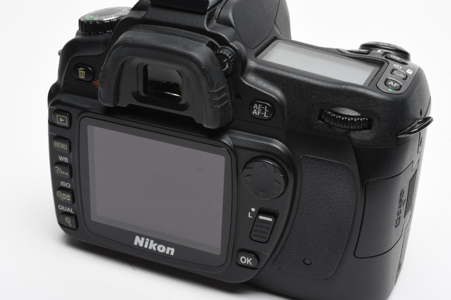 Nikon D80 DSLR body, batt+charger+strap, 4798 Acts, + Manual