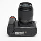 Nikon D50 DSLR body w/18-55mm f3.5-5.6G ED, batt, charger, 12K Acts