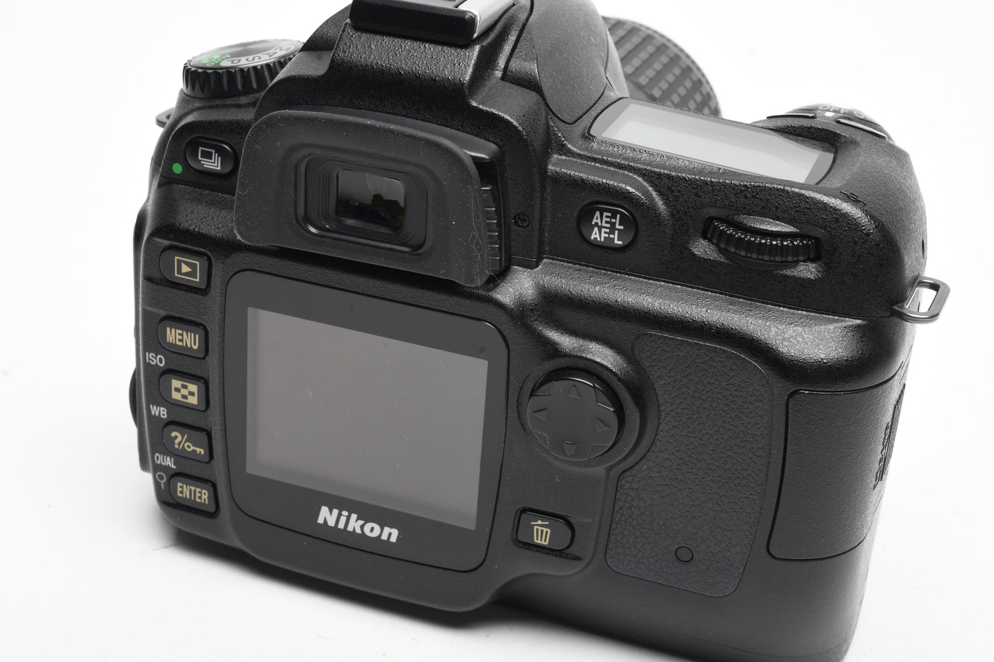 Nikon D50 DSLR body w/18-55mm f3.5-5.6G ED, batt, charger, 12K Acts