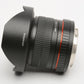 Samyang Rokinon 8mm f3.5 CS II UMC for Canon EF Mount Mint-, Clean