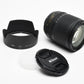 Nikon AF-S Nikkor 18-135mm f3.5-5.6G ED zoom lens, caps + hood, Mint-