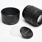 Tamron (Quantaray) AF 55-200mm f4-5.6 LD Macro zoom for Nikon F + Hood