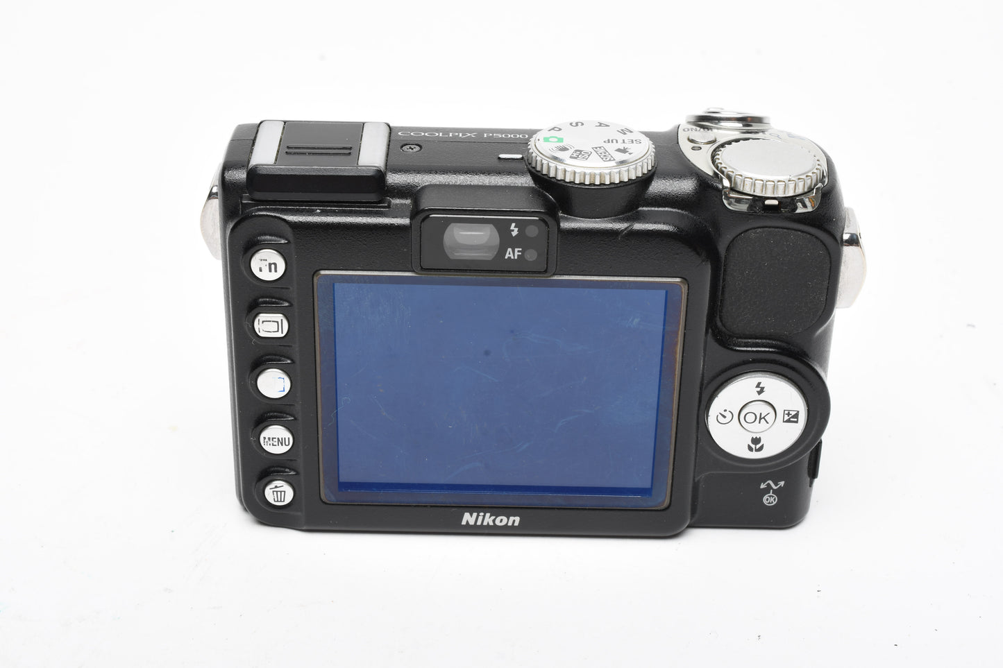 Nikon Coolpix P5000 10MP Digital Point&Shoot camera Batt+charger+strap