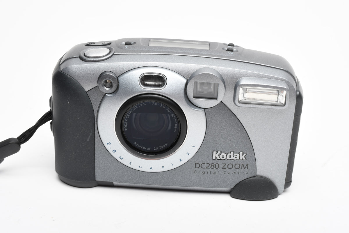 Kodak DC280 2MP Digital Point&Shoot w/Strap and 512MB CF Card, Tested, Nice