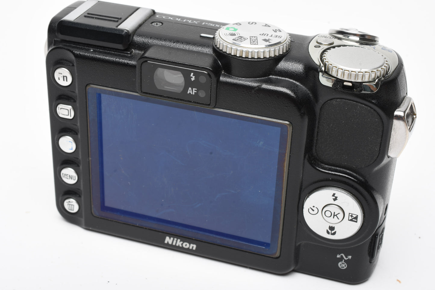 Nikon Coolpix P5000 10MP Digital Point&Shoot camera Batt+charger+strap