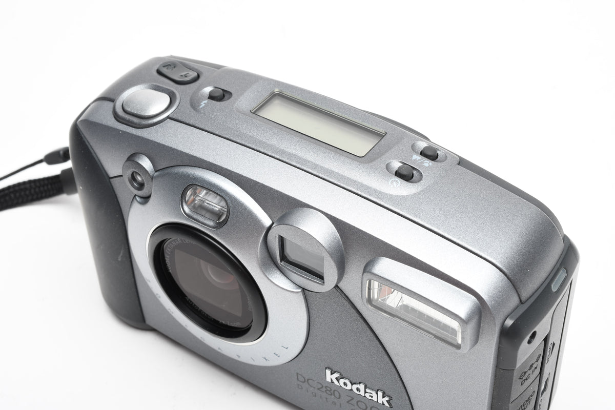 Kodak DC280 2MP Digital Point&Shoot w/Strap and 512MB CF Card, Tested, Nice