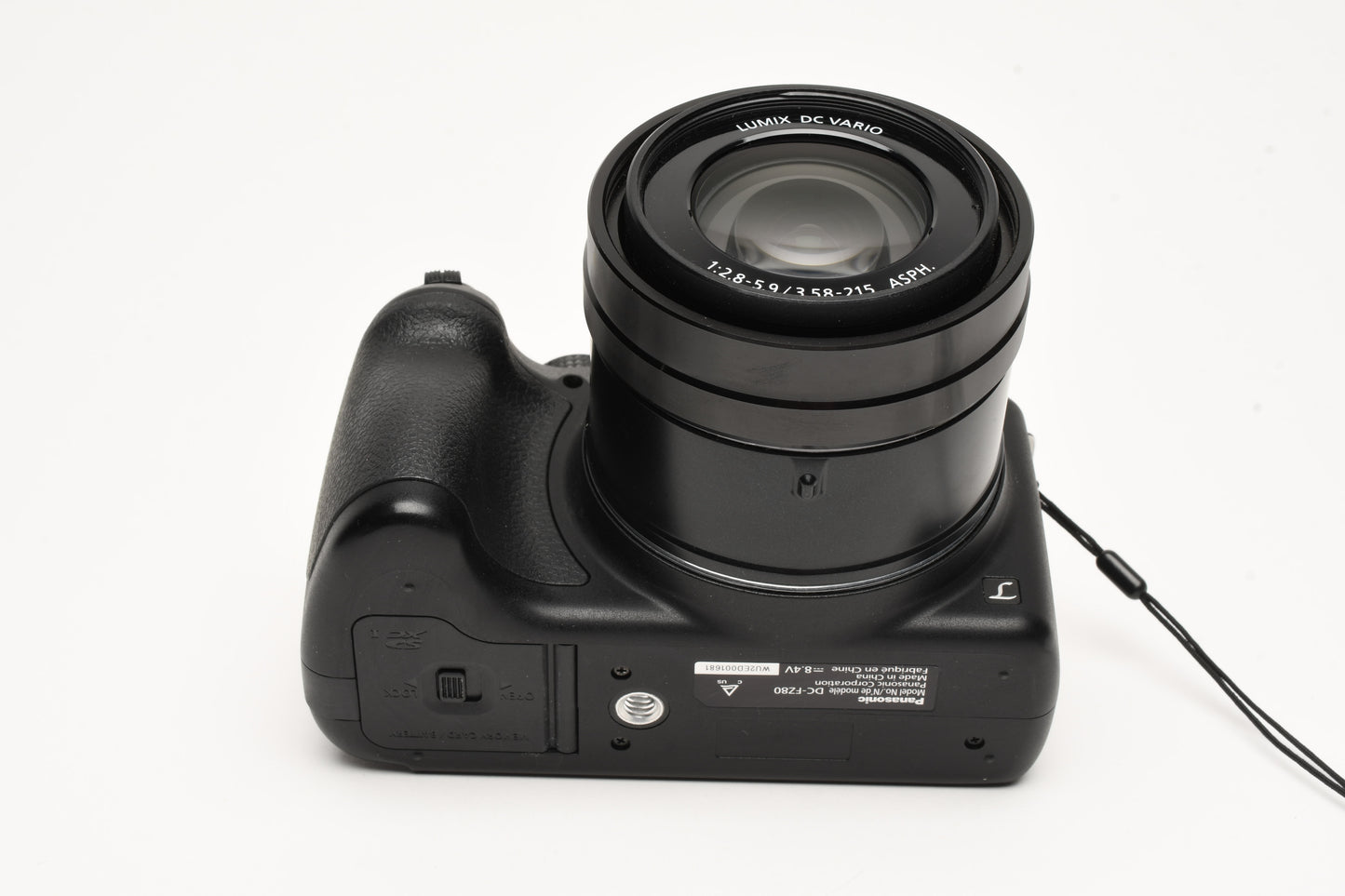 Panasonic Lumix DC-FZ80 18.1MP Digital Point&Shoot camera, 4K, case+manual