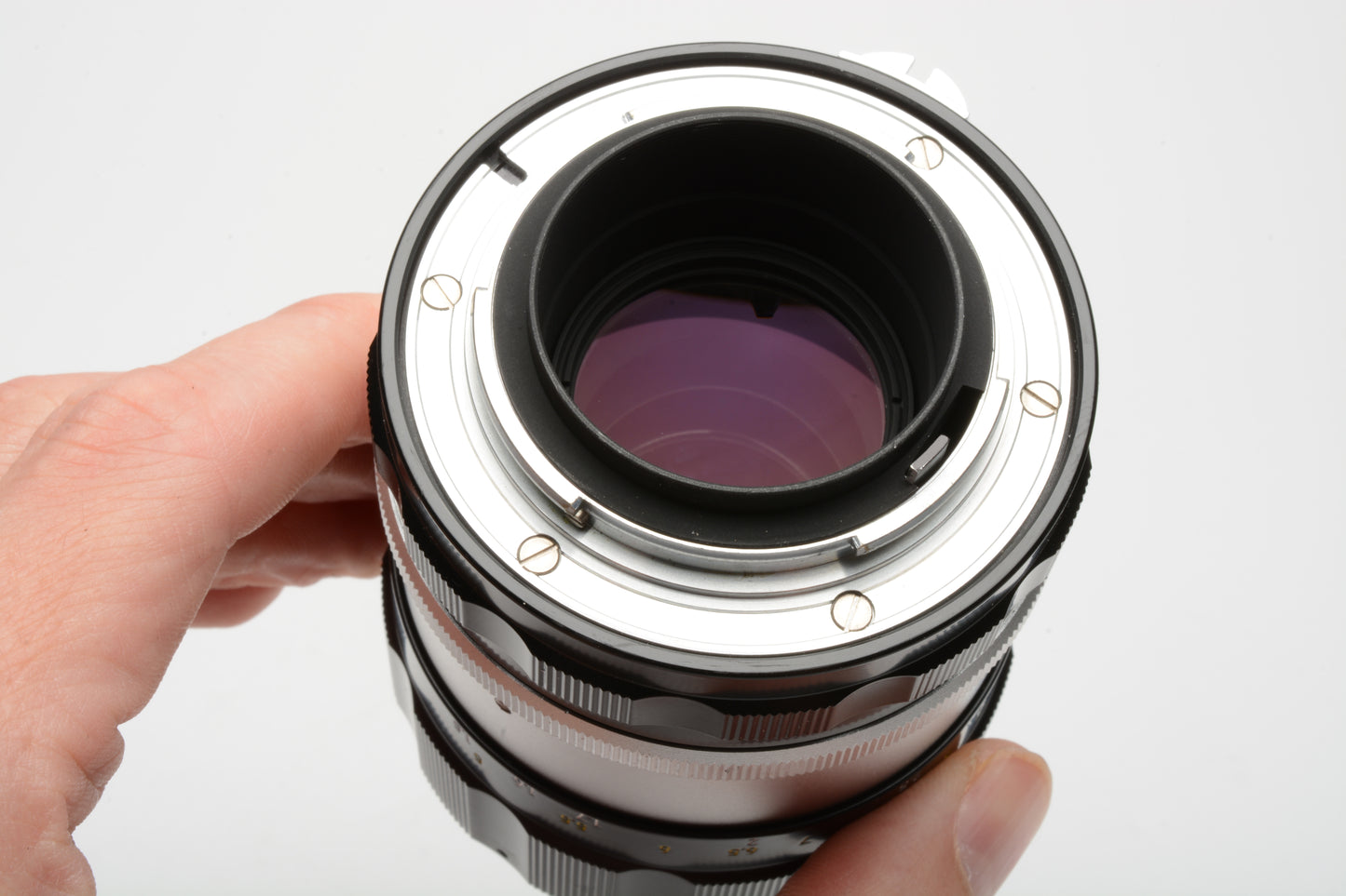 Nikon Nikkor-Q 135mm f3.5 Non-AI portrait lens, clean & sharp, Hood, Boxed