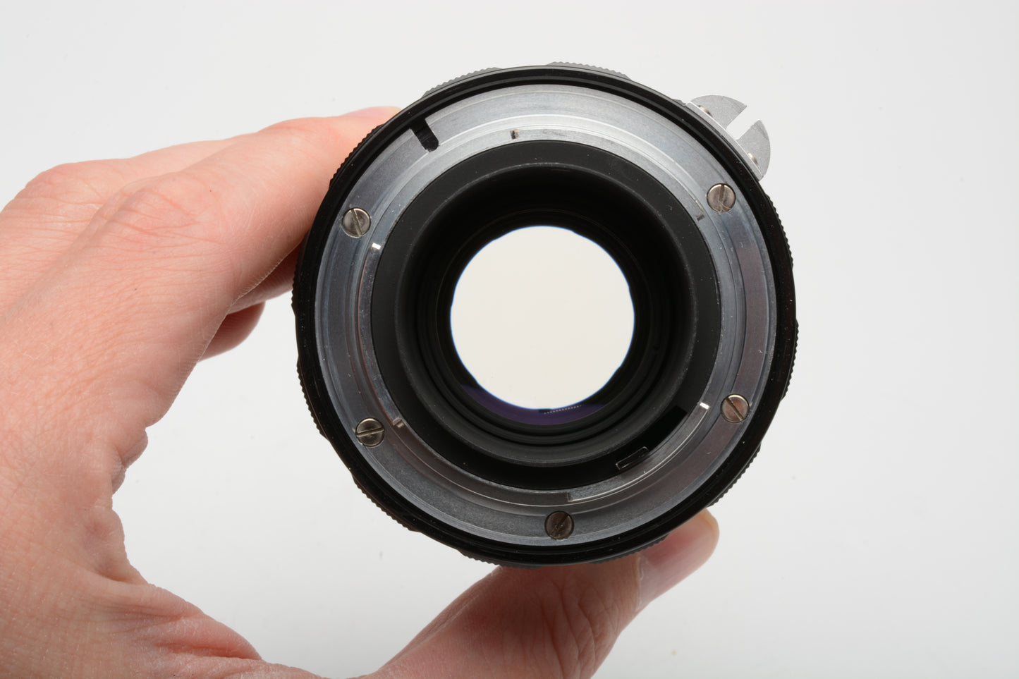 Nikon Nikkor-Q 135mm f3.5 Non-AI portrait lens, clean & sharp, Hood, Boxed