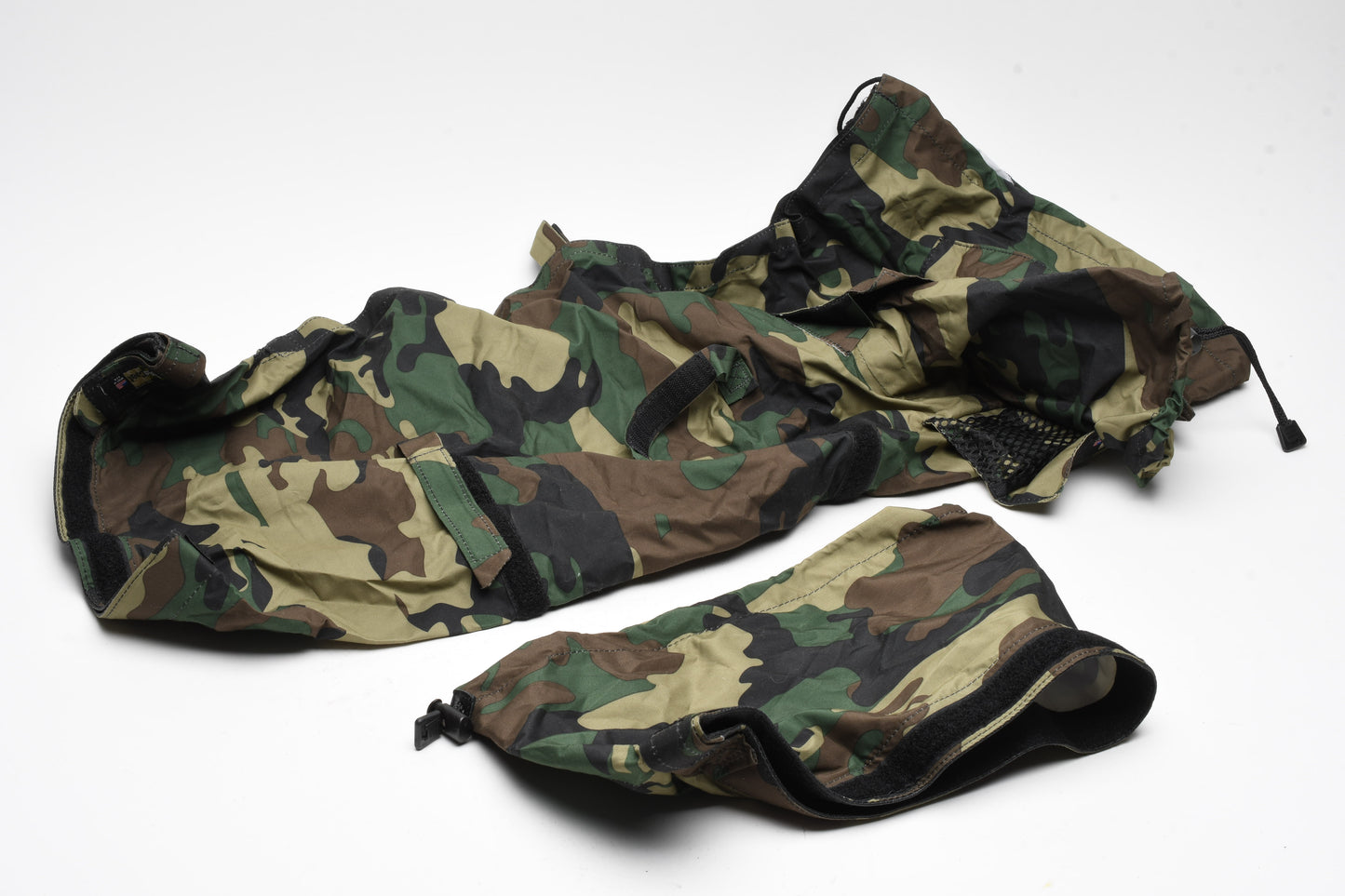 Lenscoat 30" camouflage camera lens cover, Clean, in pouch
