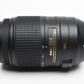 Nikon AF-S Nikkor 55-300mm f4.5-5.6G ED VR zoom lens, Hood, Caps, UV