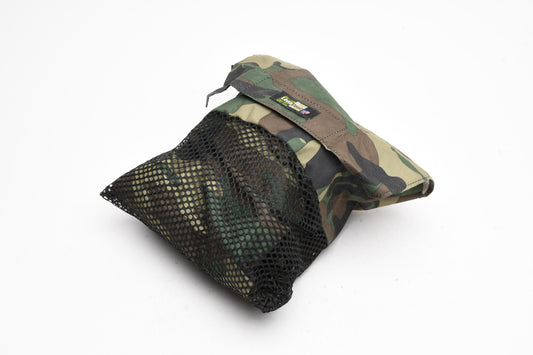Lenscoat 30" camouflage camera lens cover, Clean, in pouch