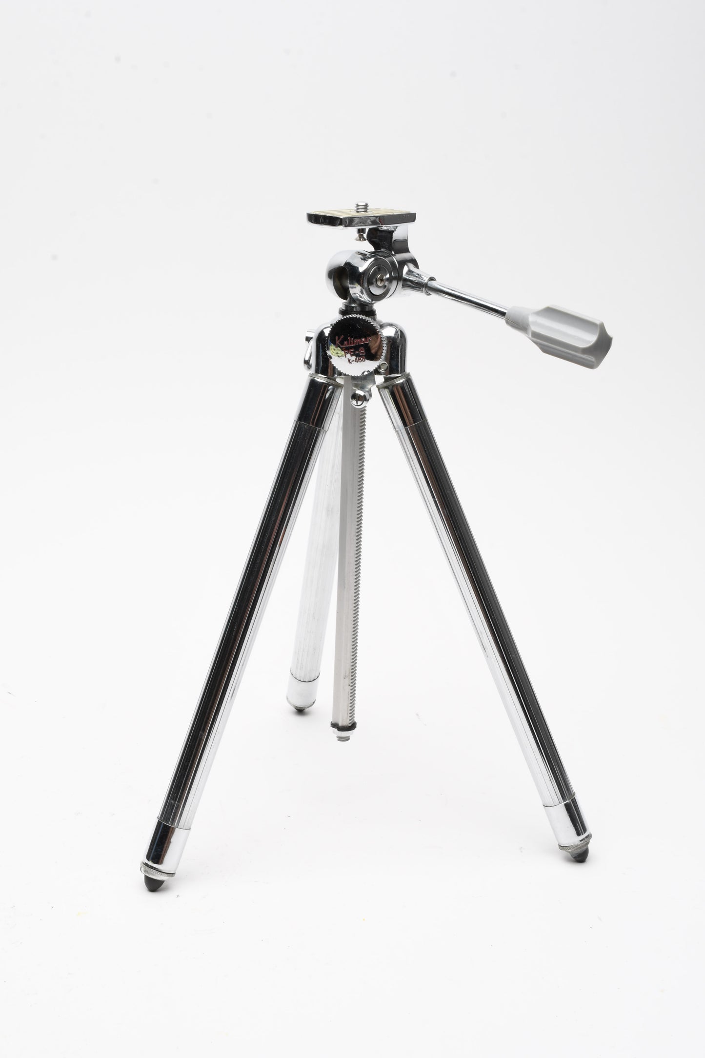 Kalimar PE-8 K-483 Accordion table tripod in case, Tested, good!