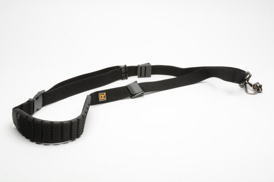 BlackRapid Sling Camera Strap Cross Shot Rubber/Nylon, very clean (Black)