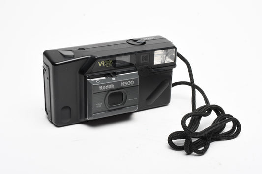 Kodak K500 35mm POint&Shoot w/38mm f5.6 Kodar Lens, Tested