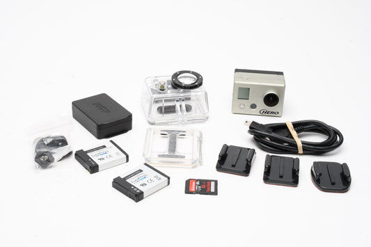 Gopro Hero HD Original camera bundle, clean, tested