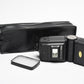 Nikon SB-16B Speedlight flash w/AS-9 shoe mount, case, diffuser, gently used